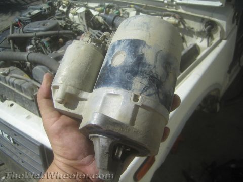 1987 Suzuki Samurai - Seems like a good time to replace the Starter.