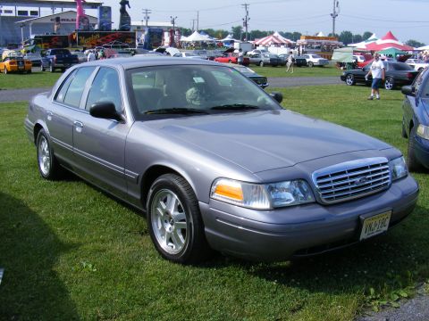 1997 Mercury Grand Marquis - Silver 1997 Mercury Grand Marquis at Carlisle 2008 event.