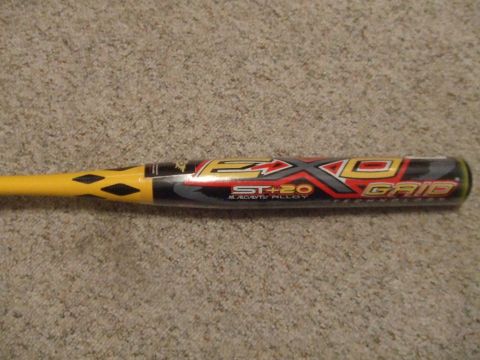 1987 Ford Bronco - Baseball bat with 'EXO GRID' and 'ST+20 BLACK ALLOY' graphics.