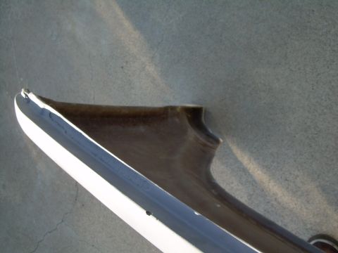 1986 Ford Bronco - This is a close-up view of a vehicle fender part, likely aftermarket.