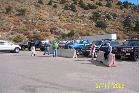 1996 Ford Bronco - at starbucks