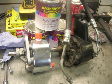 1996 Ford Bronco - new pump compared to sag replacement pump