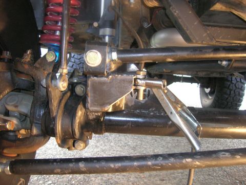 1996 Ford Bronco - This photo shows a close-up view of a hydro-assist steering system component.