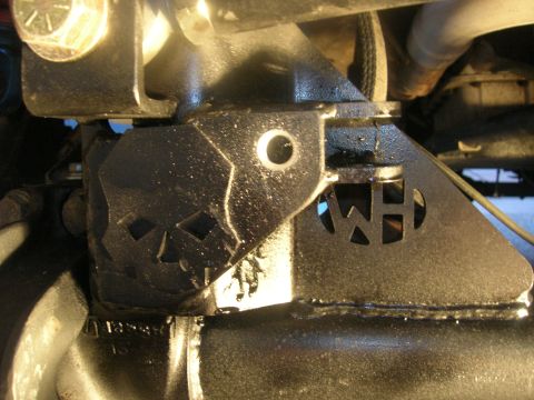 1996 Ford Bronco - all painted and remembered I needed to drill the "speed hole"
