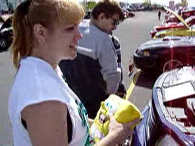 2001 Ford Mustang - Firechick thugging Gambino's Lightning