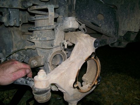 2007 Jeep Wrangler - Axle Carnage