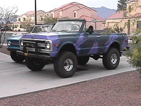 1971 Ford Bronco - OOPS! My Blazer,how did that get in here?! It does have some Ford parts on it so it should be okay.