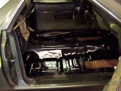1975 Ford Ranchero - Floor pans completed