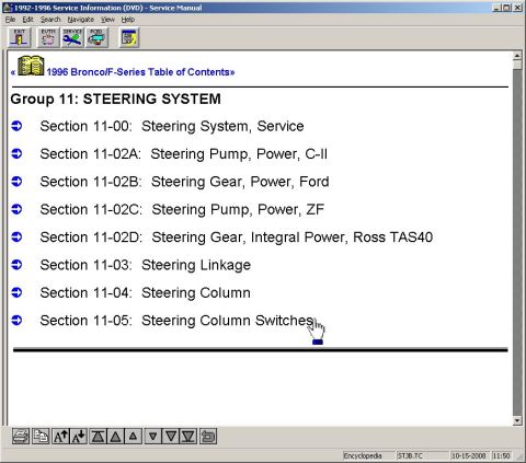 1983 Ford Bronco - Click Steering Column Switches.