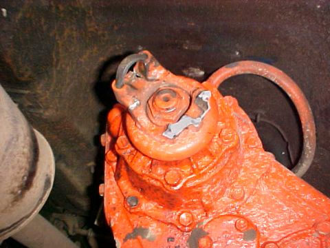 1975 Chevrolet Blazer - Original yoke. weak design. this one broke 3 of 4 corners