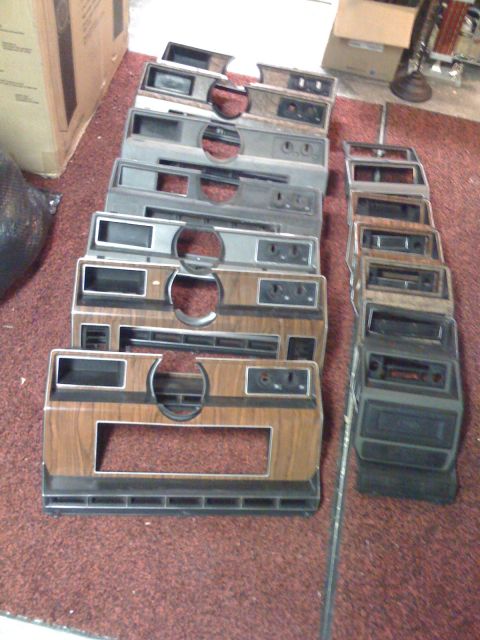 1984 Ford F-250 - 80/86 Dash and Radio bezels