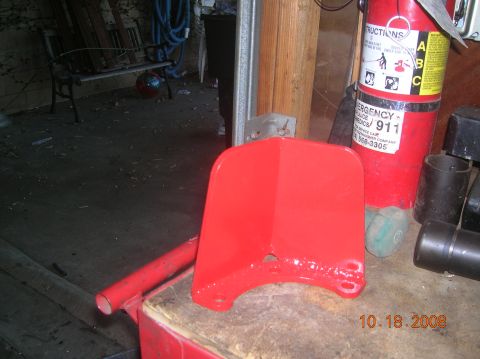 1985 Ford Bronco - pinion guard, got it ffrom copperhead fab...comes in two pieces, you bend and weld it yourself.