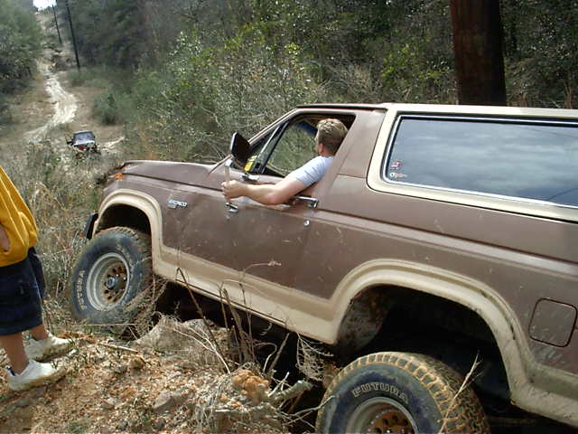 who says you need lockers, mud tires...and a small vehicle. No fit,

 shove it harder
