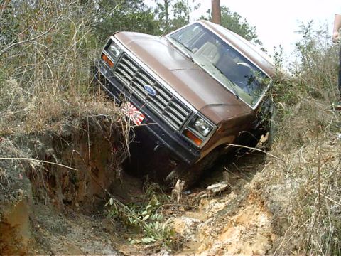 1985 Ford Bronco - nearly out