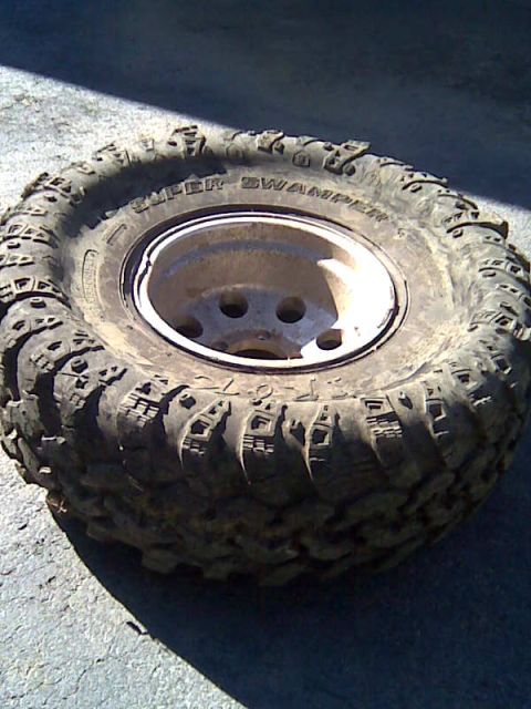 1989 Ford Bronco - more carnage! need a set of steel rims!