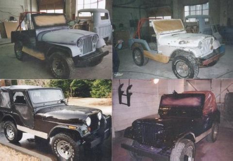 1985 Ford Bronco - did all the body and paint..over the winter