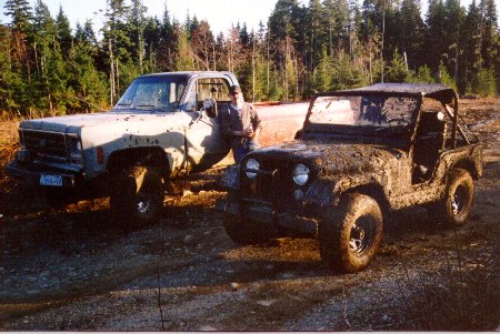1985 Ford Bronco - same trip, and very good friend Marcel, hey buddy if you or anyone else who sees this, give me a shout..lost contact