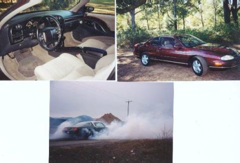 1985 Ford Bronco - current ride (along with Bronco) 96 monte carlo