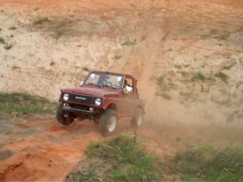 1985 Ford Bronco - the pictures tell the story. He did the hill once, wanted more, i woulnd' allow it. He was so close to going front over rear...showed him p…