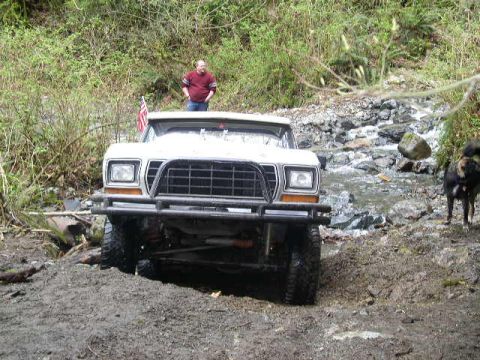 1979 Ford Bronco - I wasn't stuck...hehe