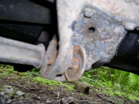 1979 Ford Bronco - Radius arm bushing? What radius arm bushing? Not sure where I lost it at...