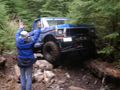 1979 Ford Bronco - Hip giving directions