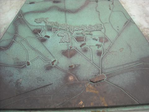 1979 Ford F-150 - This is a bronze relief map of a historical battlefield, not a vehicle.