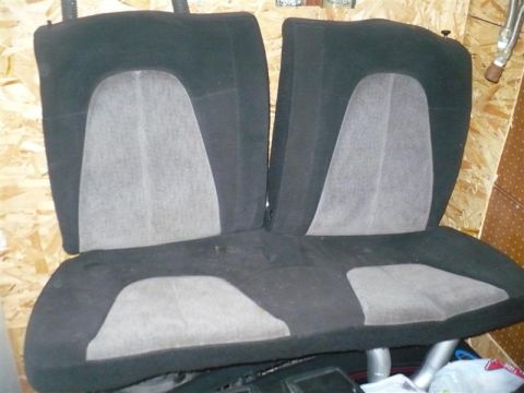 1993 Ford Probe - Front seats with a two-tone fabric design are shown, likely for a car part replacement.