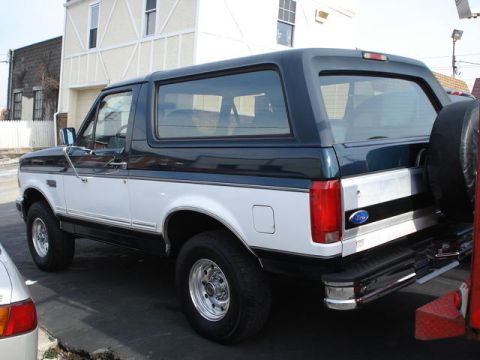 1995 Ford Bronco - at the used car lot
