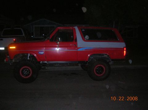 1985 Ford Bronco - kinda dark will get better pics tomorrow.