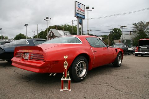 1977 Pontiac Trans Am - 9-28-08, DeSantis Show, Brockton, MA, First Place in Class
