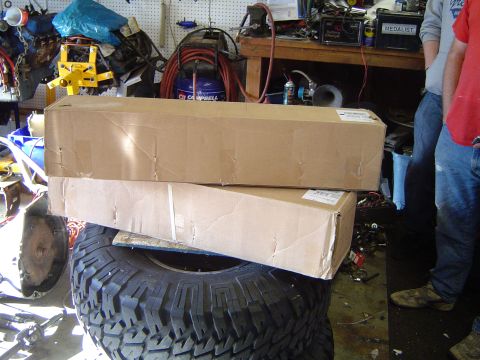 1979 Ford Bronco - Boxes came from Duff