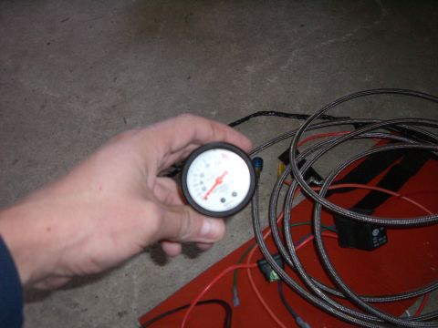 1988 Ford Bronco - A gauge and wiring are shown, not a 1988 Ford Bronco.