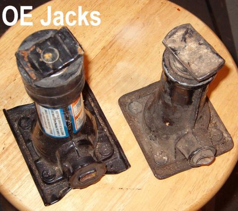 1983 Ford Bronco - Original Equipment truck jacks The older one is probably an '83, and of course doesn't work as smoothly as the newer one, which is smooth e…