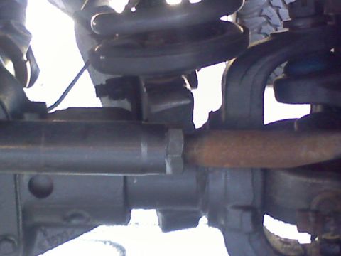 1979 Ford Bronco - Undercarriage view showing suspension and steering parts, not a complete vehicle.