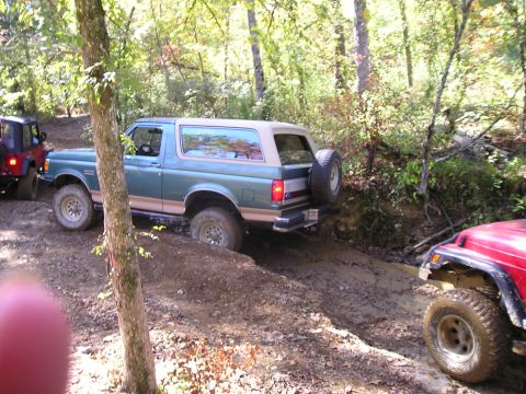 1989 Ford Bronco - Wedged In