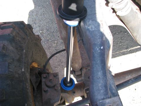 1983 Ford F-250 - Suspension part detail, likely from a truck or heavy vehicle.