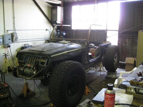 1994 Jeep Wrangler “Partially Erect YJ”
