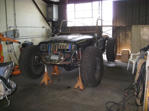 1994 Jeep Wrangler “Partially Erect YJ”