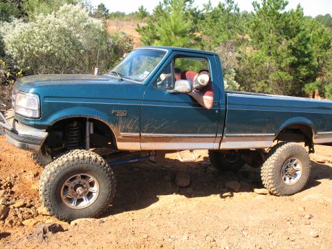 1993 Ford Bronco - Will scooting up