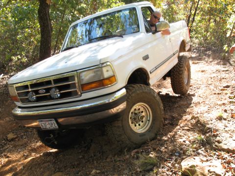1993 Ford Bronco - Ben in the same place that nearly got Joe.