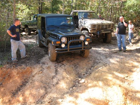 1993 Ford Bronco - They got outta the way, then it was our turn