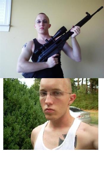 2000 Ford Crown Victoria - A man poses with a rifle, and in a separate image, a car is visible in the background.