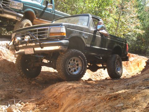 1993 Ford Bronco - Joe....you're steerings a little tweaked mang...