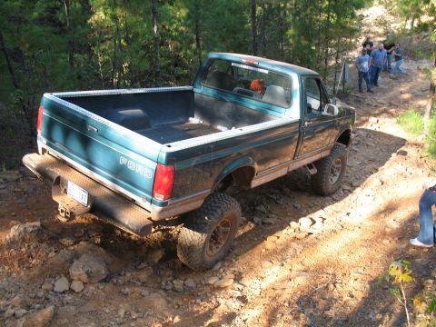 1993 Ford Bronco - On the way down