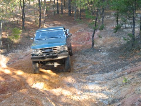 1993 Ford Bronco - Will decided to give a ledge a run