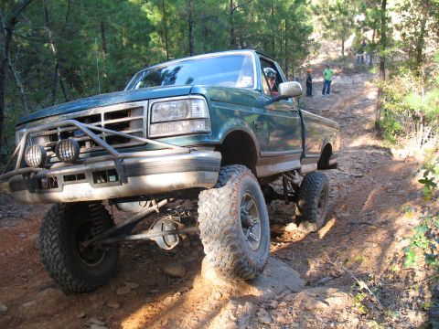 1993 Ford Bronco - Frame flex again!