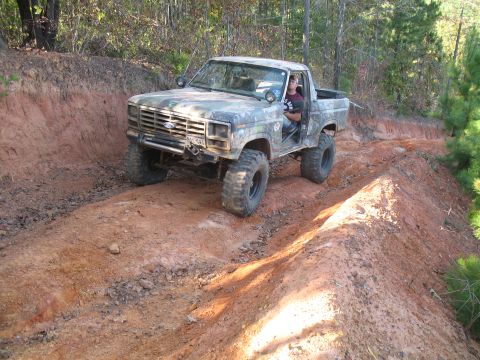 1993 Ford Bronco - up and away