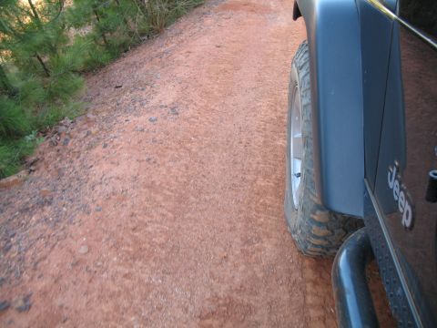 1993 Ford Bronco - I took this pic idling downhill. Looks kinda neat...