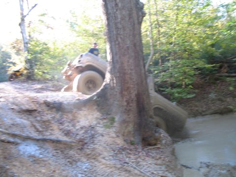 1993 Ford Bronco - it was kinda steep
